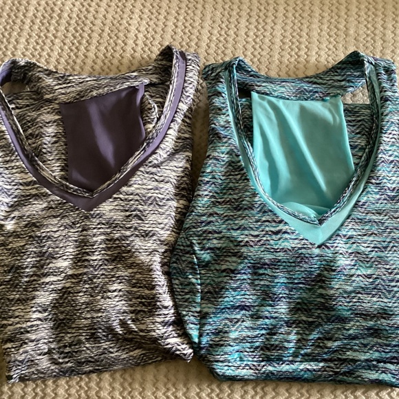 MONDETTA SET OF 2 Athletic Dresses Women’s Medium Teal and Purple - Picture 7 of 7